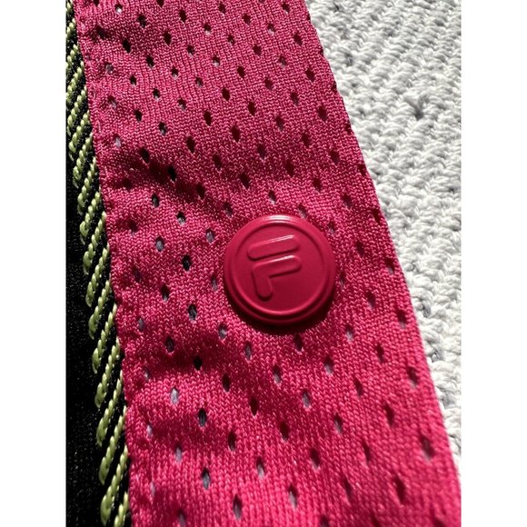 Fila Skirt Large Black Jersey Side Pink Buttons Active Everyday Adult Womens - Picture 4 of 13